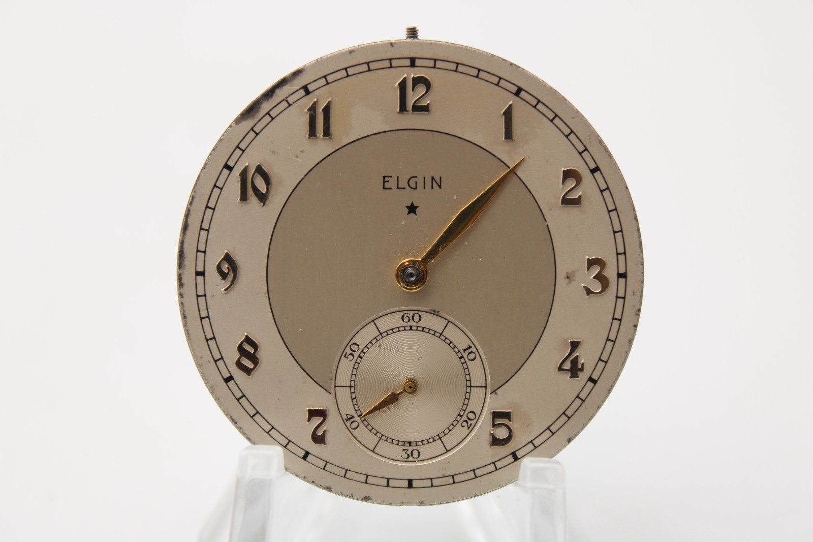 1933 ELGIN POCKET WATCH MOVEMENT 34195009 GRADE: 495 12s 17j (QT)
