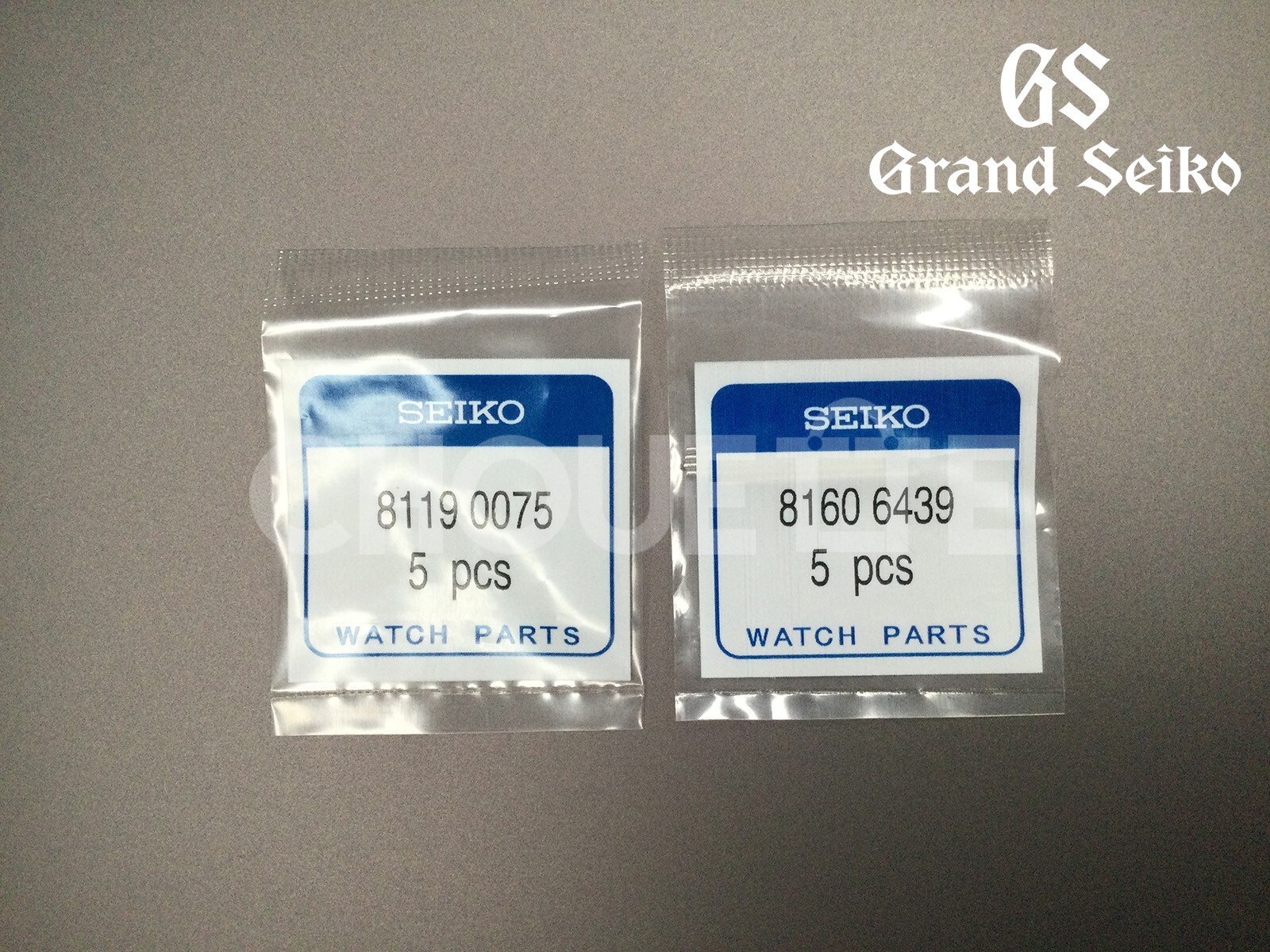 Grand Seiko Band Link AA031TLK / AA031TLKA Connecting Pins and Pipes Set 5 PCS