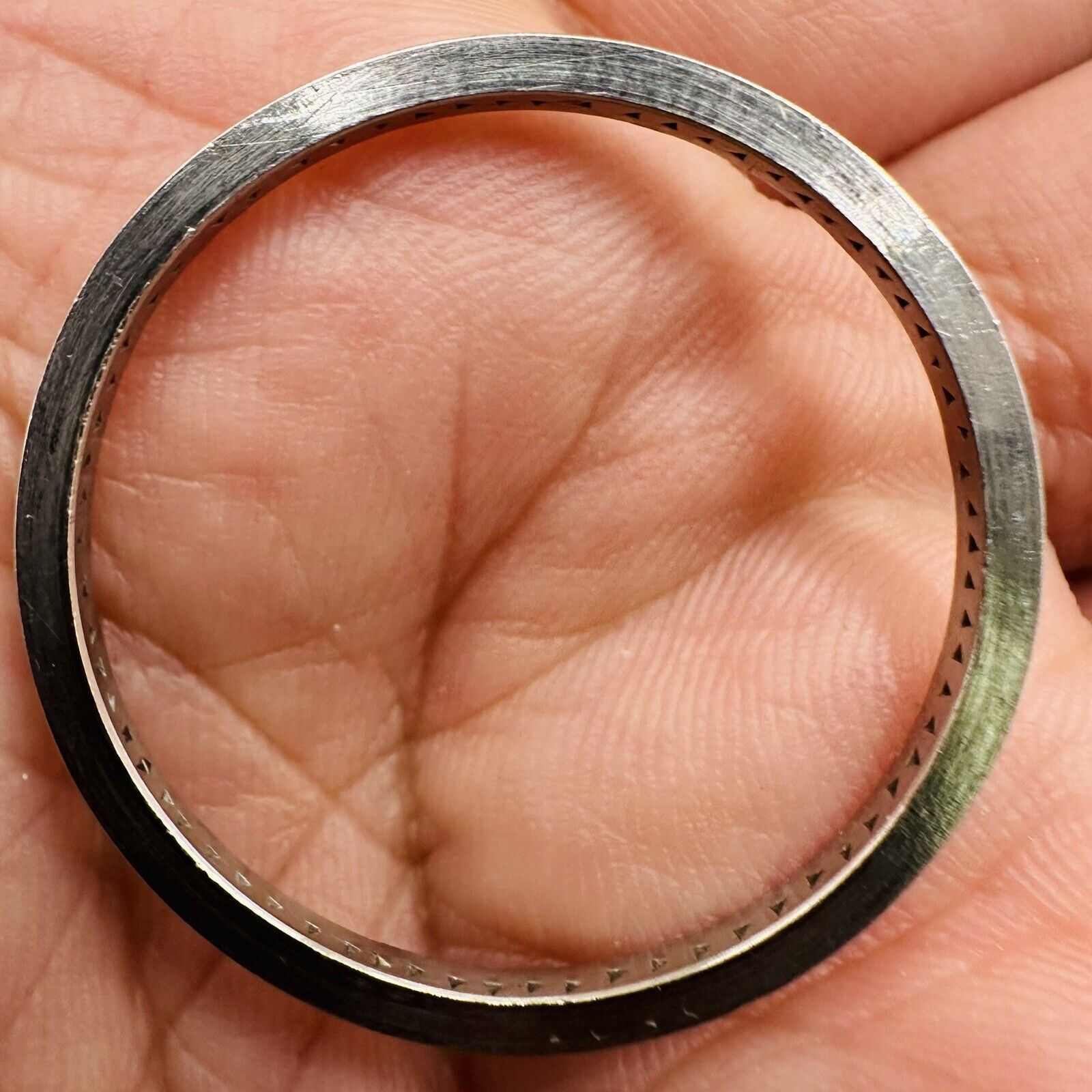 Rolex Steel Bezel For Date 34mm Model Ref 1500 1501 1503