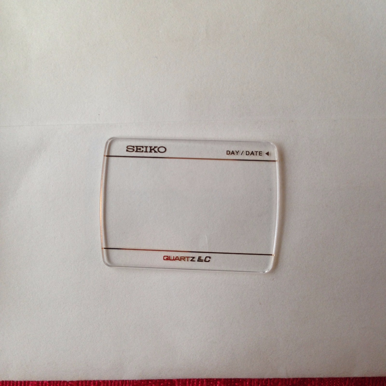 Seiko Crystal SA5N83GE10 for case F033-5030, F033-5039 Quartz LC