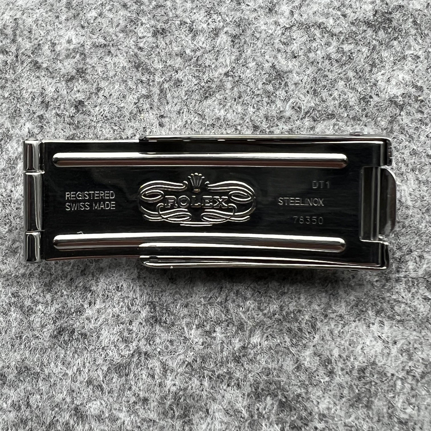 Original ROLEX Clasp 78350 DT CODE (Y. 2002) for Daytona Airking Date V. Nice !