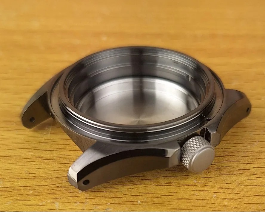 20ATM Watch Case 316L Stainless Steel For NH34 NH35 NH36 SKX007 Movement Parts