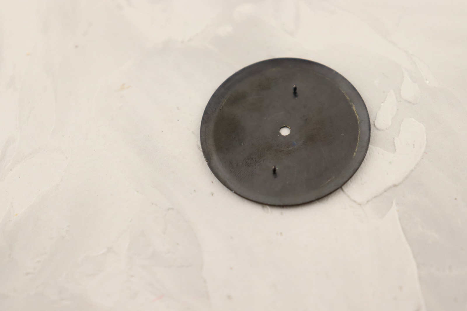 Dial for vintage Watch Poljot de Luxe, Luch. 23 jewels, wristwatches Soviet