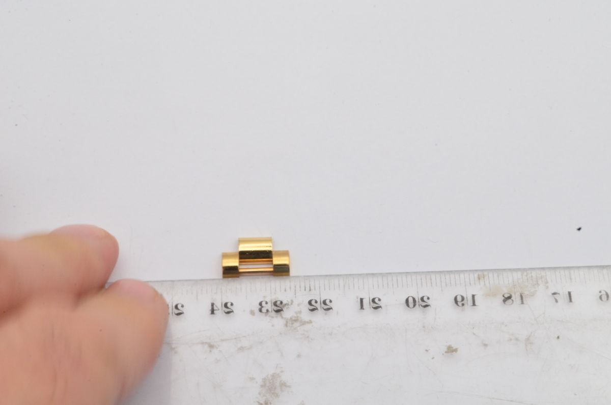 Rolex Präsident Armband Ersatzglied Link Glied 18K 750 Massivgold 14Mm Gelb Gold