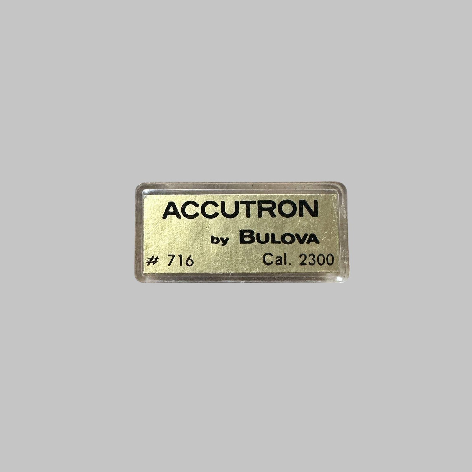 Bulova 2300 diapason Accutron