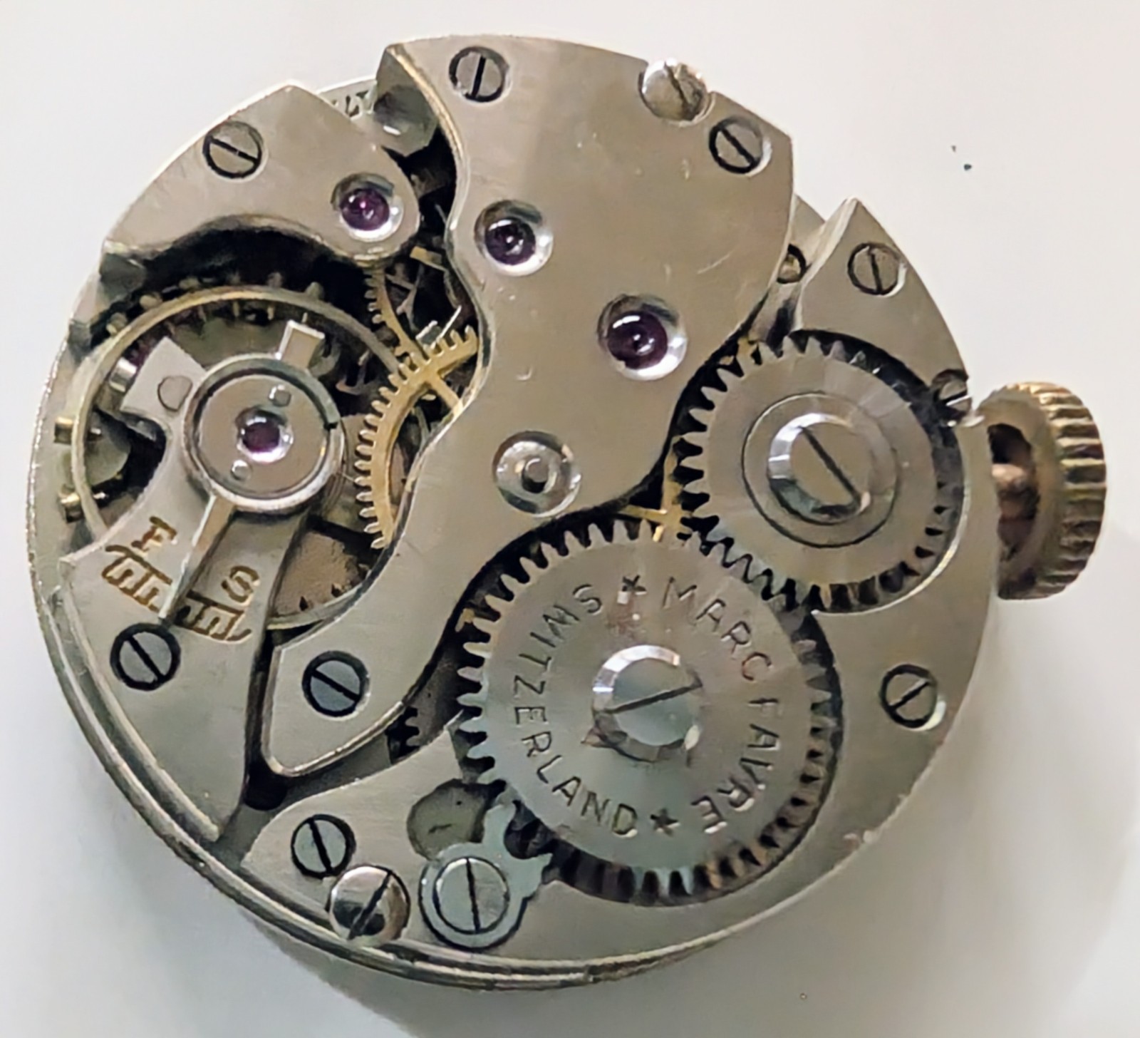 1925 Marc Favre Gruen 15J 179 Universal 259 Alpina 762 Movement Spares Repairs