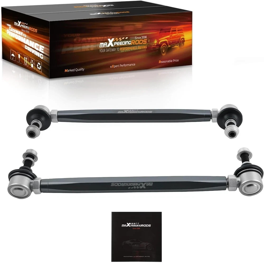 Universal Adjustable Sway Bar End Links 280mm-330mm | M10 Stud w/12 mm Spacer