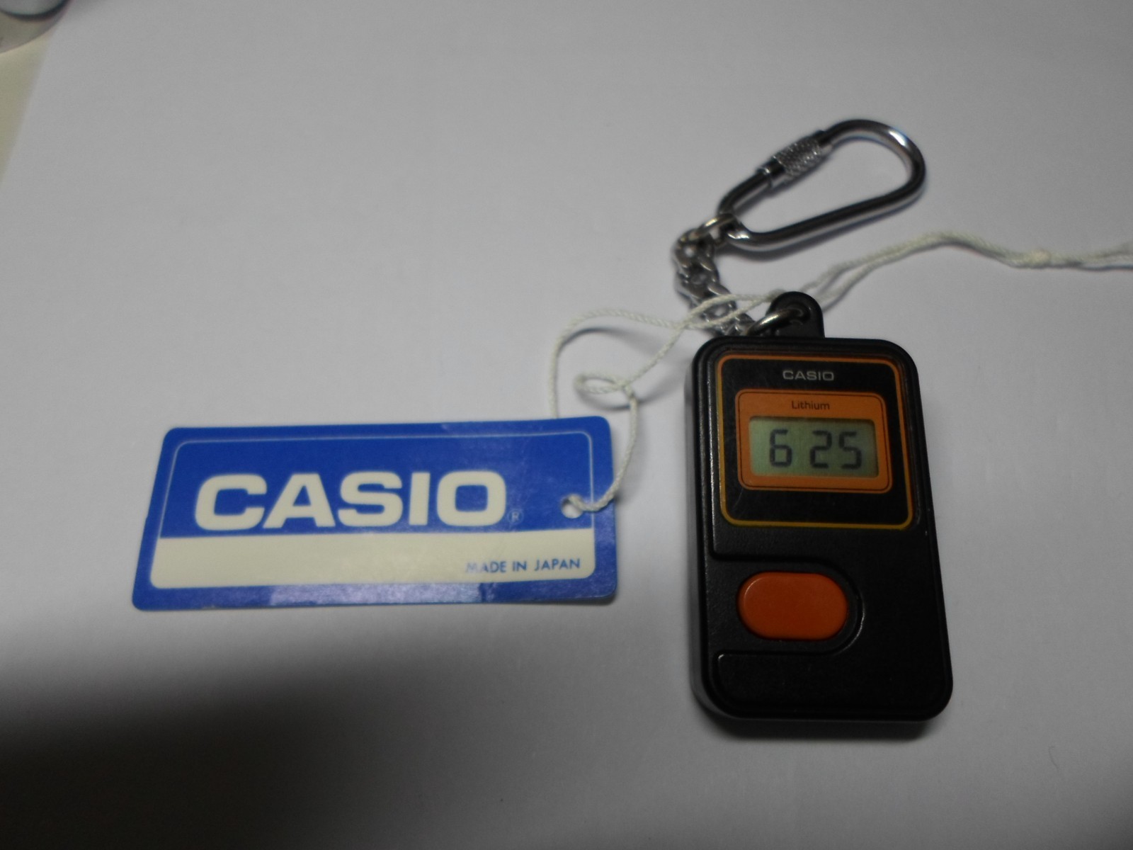 CASIO 192 WATCH – TK-3 WITH LIGHT – KEYCHAIN – WORKING – GADGET