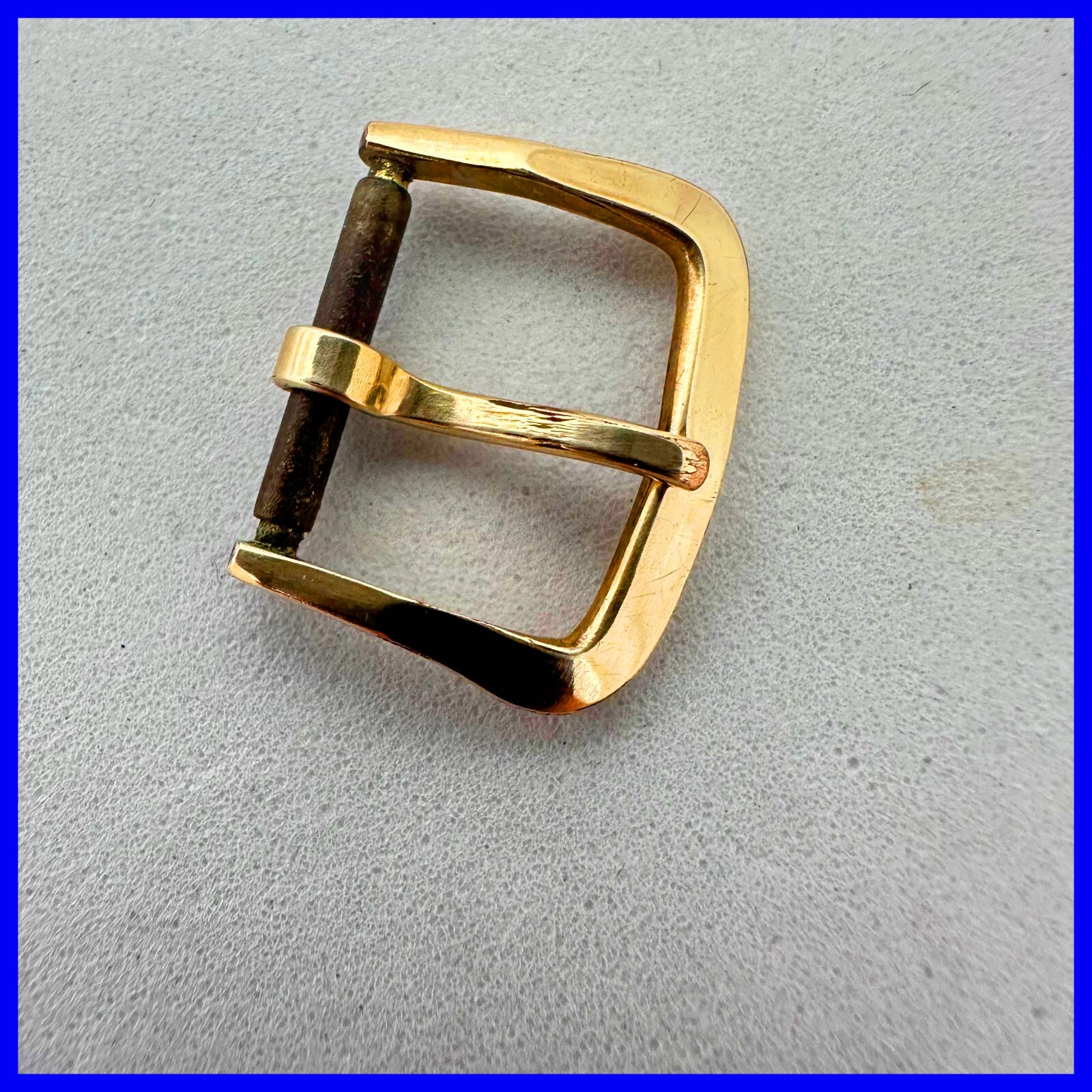 GENUINE VINTAGE OMEGA 50s GOLD FILLED WATCH BUCKLE 13 MM # 382