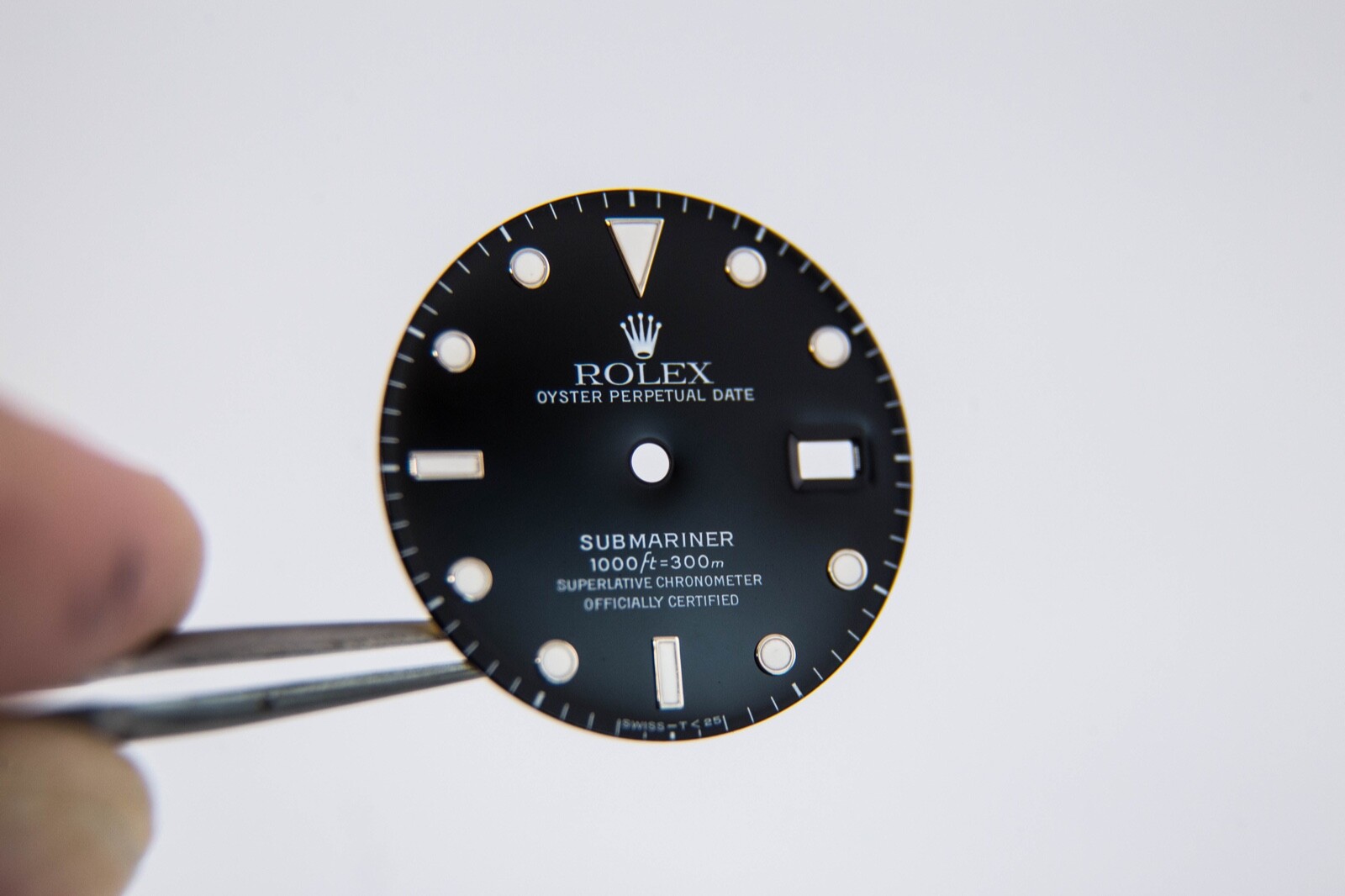 EXCELLENT Rolex Black Tritium Dial Submariner 16800 168000 16610 cal 3035 3135
