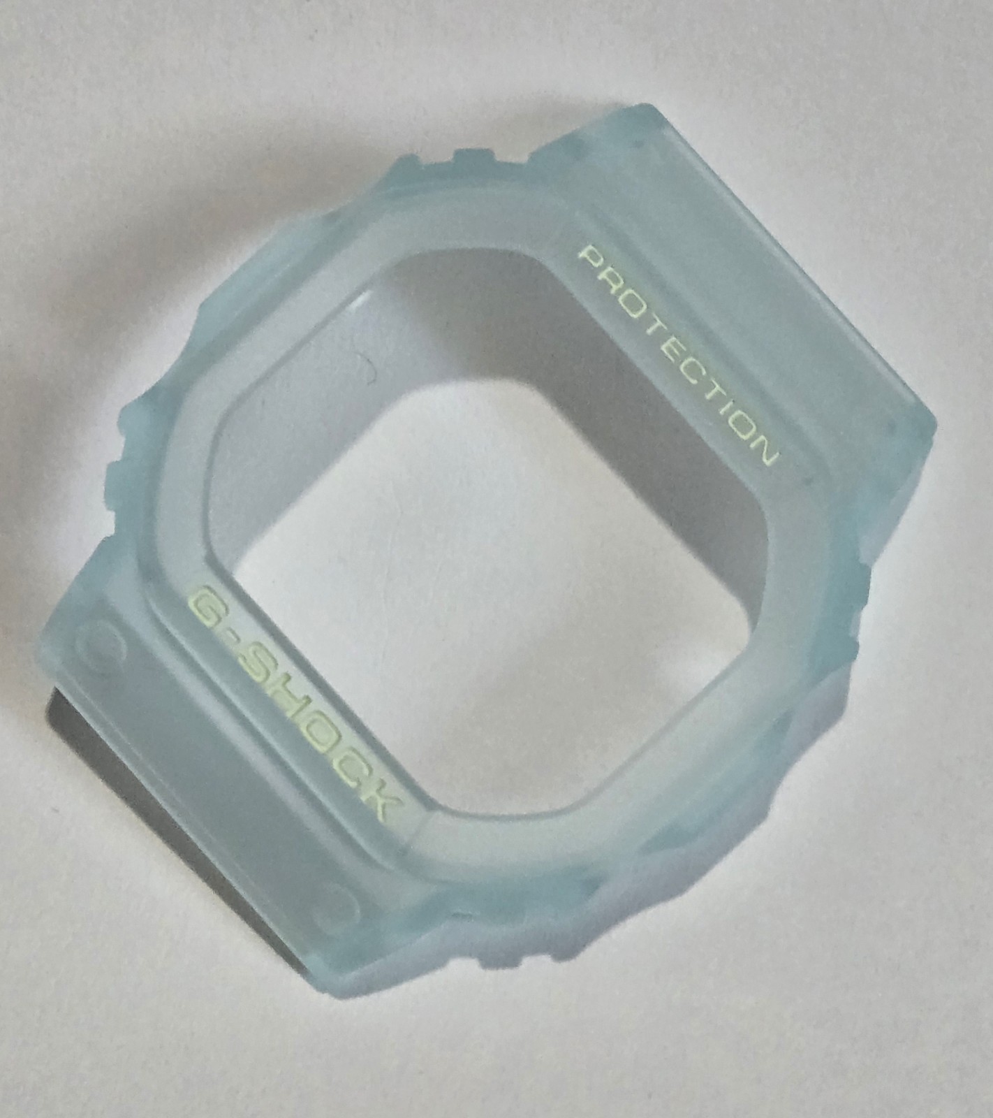 Genuine Casio Replacement BEZEL for G SHOCK DW5600SLB-2 LIGHT BLUE DW5600 **