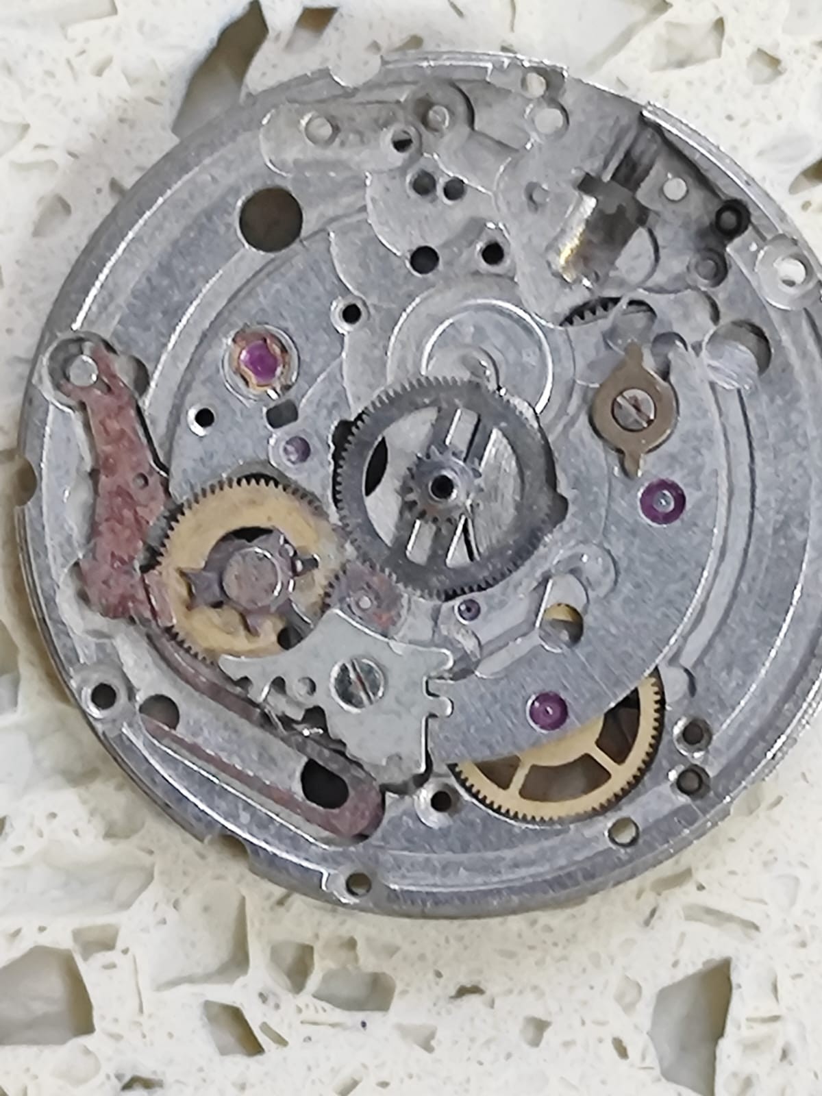 Eta 2836-2 AUTOMATIC Incomplete MOVEMENT (FOR PARTS ) Used