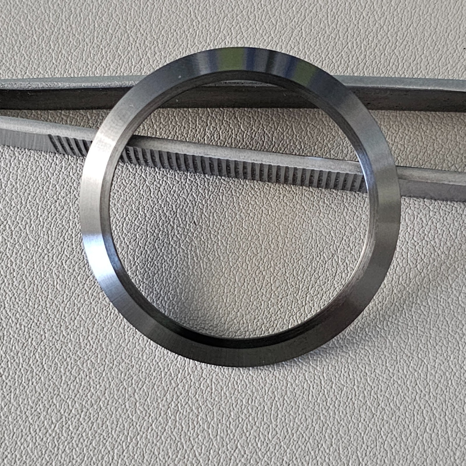 SLIM Bezel SKX007 PILOT / Gunmetal Brushed / SEIKO MOD SKX