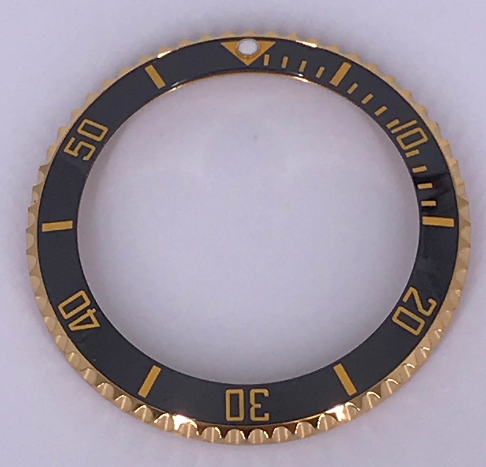 ROTATING BEZEL ROLEX SUBMARINER WITH CERAMIC INSERTS IN SS, IP GOLD AND DLC COAT
