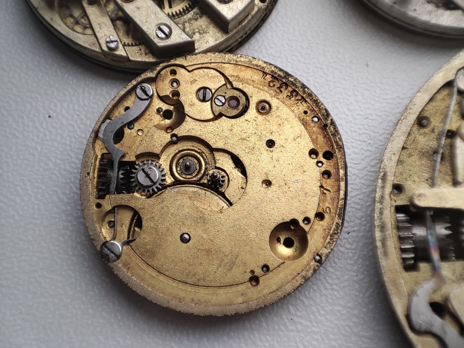 Pocket Watch lot – Watch movement – for parts and spares