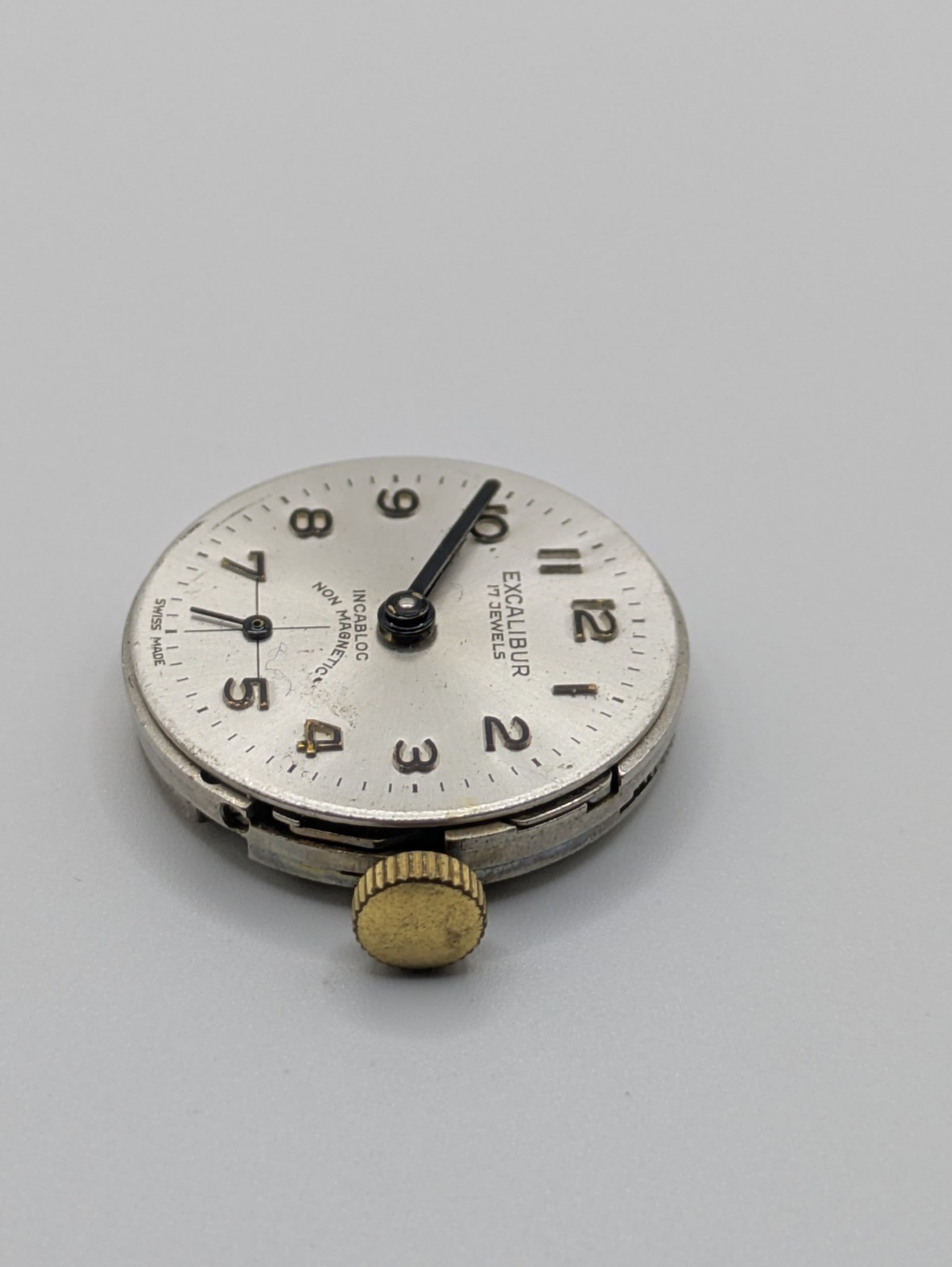 Excalibur UT 6365N Unitas Manual Wind Sub Seconds 17J Swiss Movement 22.6mm