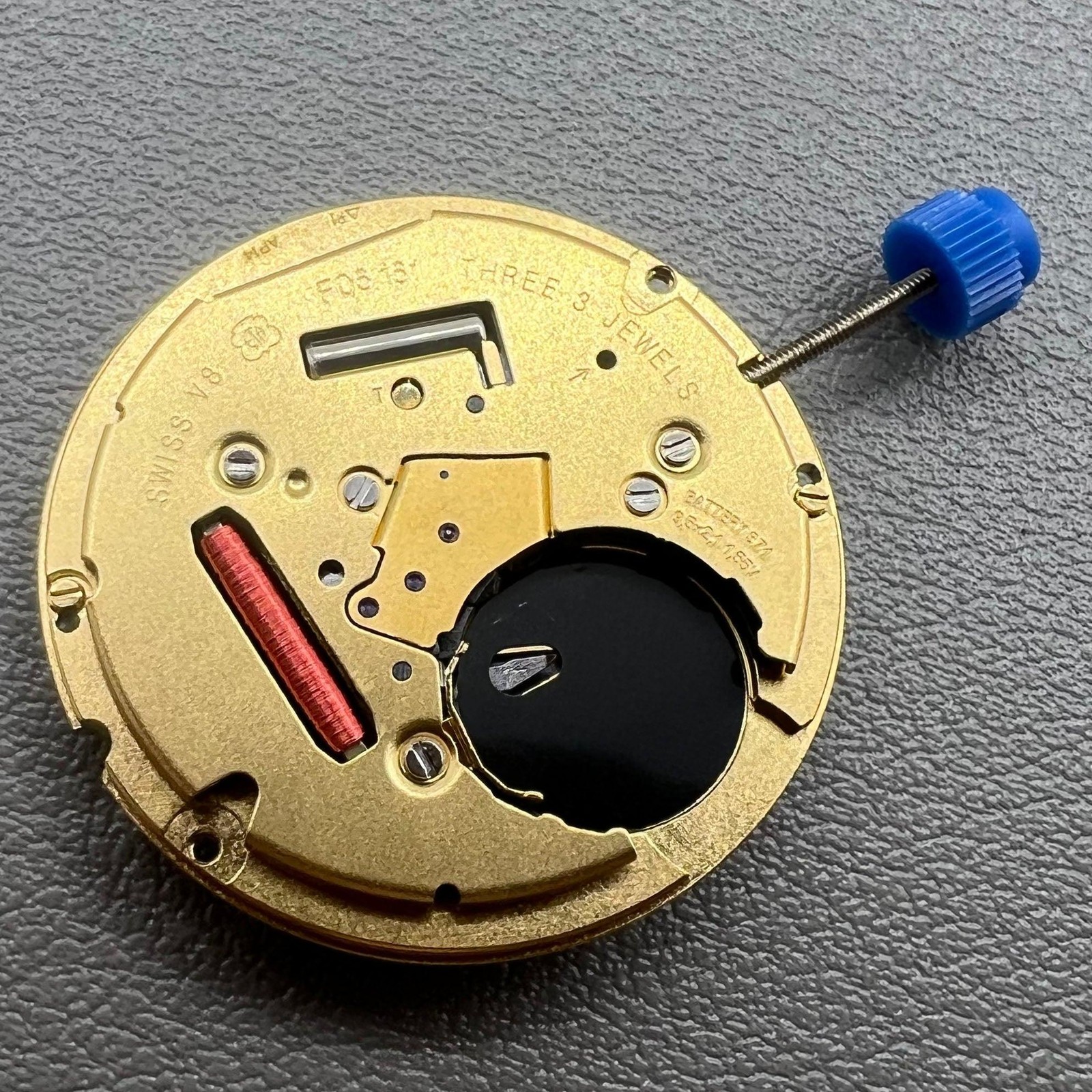 ETA Swiss F06.161 V8 Quartz Movement Single Calendar Big Date at 6