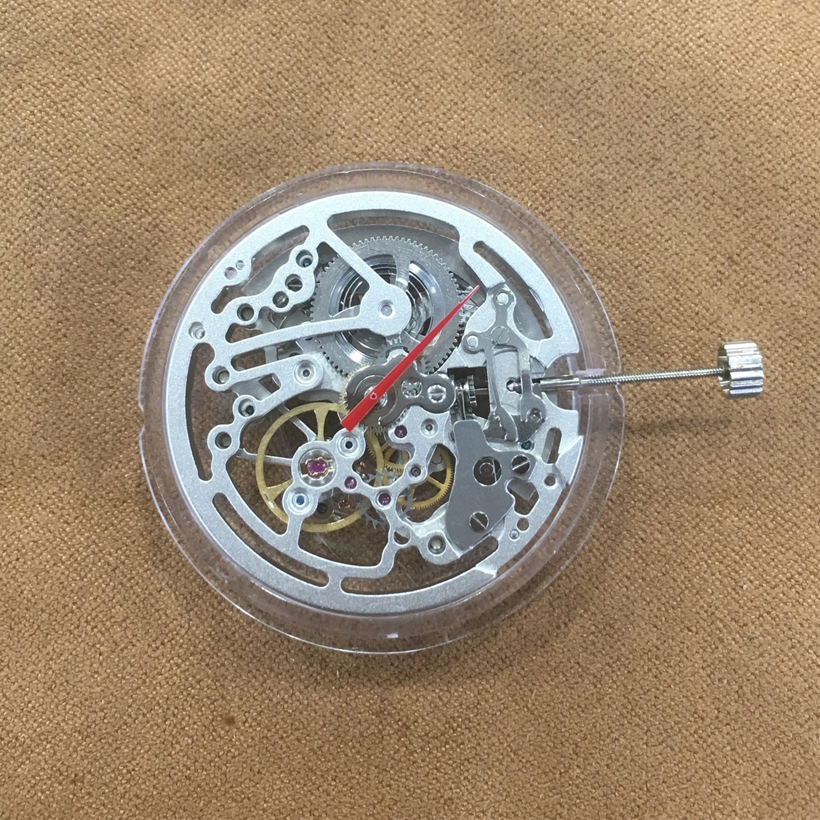 Original Automatic Watch Movement With Tap 10 Stem Replace For Seagull TY2809