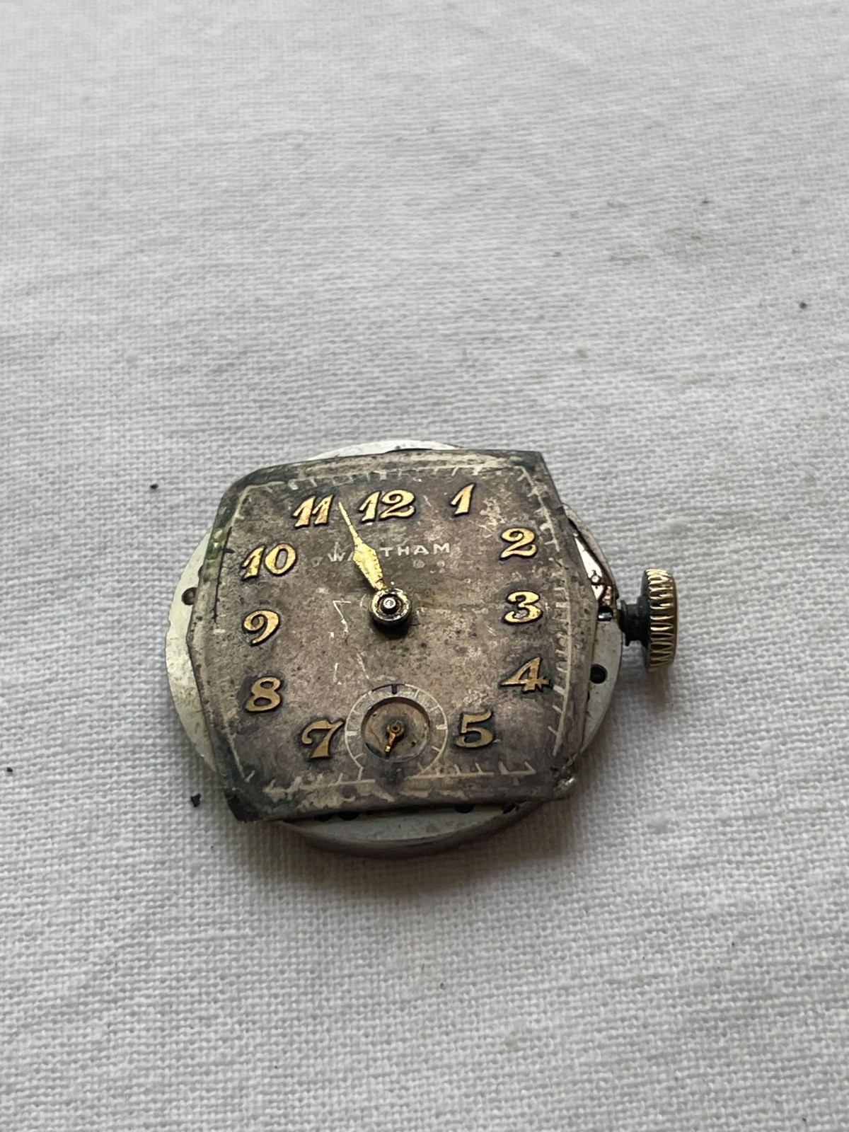 Waltham Premier – movement for mens watch AS IS good balance!, lot 1806