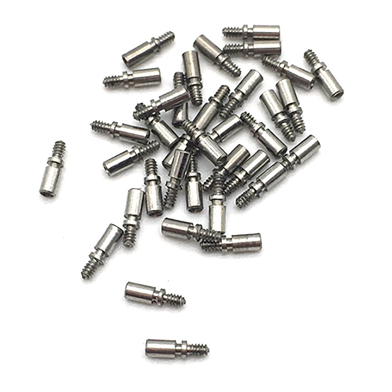10Pcs Winding Stem Crown Connector Head Extension Rod Watchmaker Repair Tool