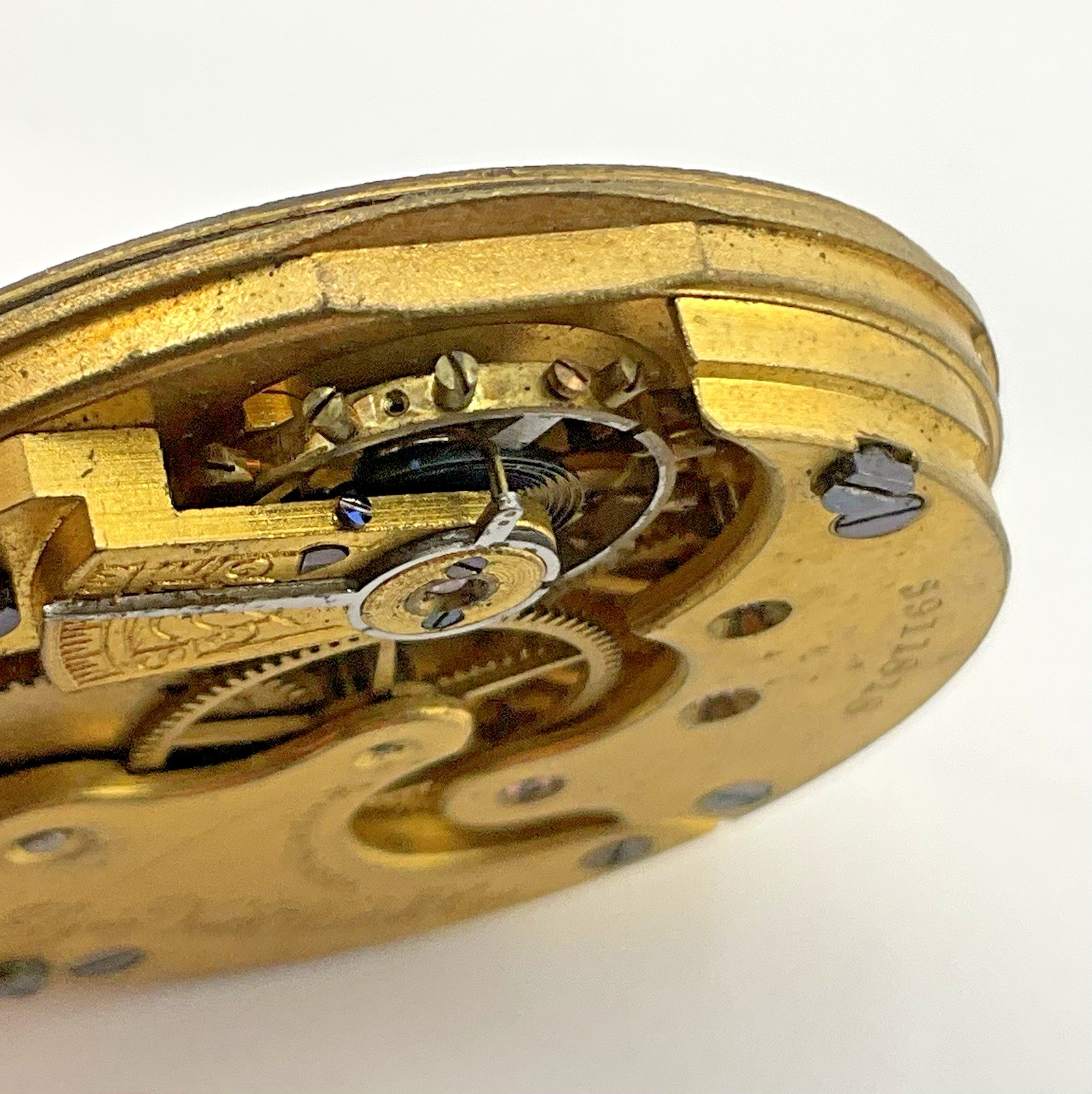 1895 Elgin 118 6s 11j Pocket Watch Movement