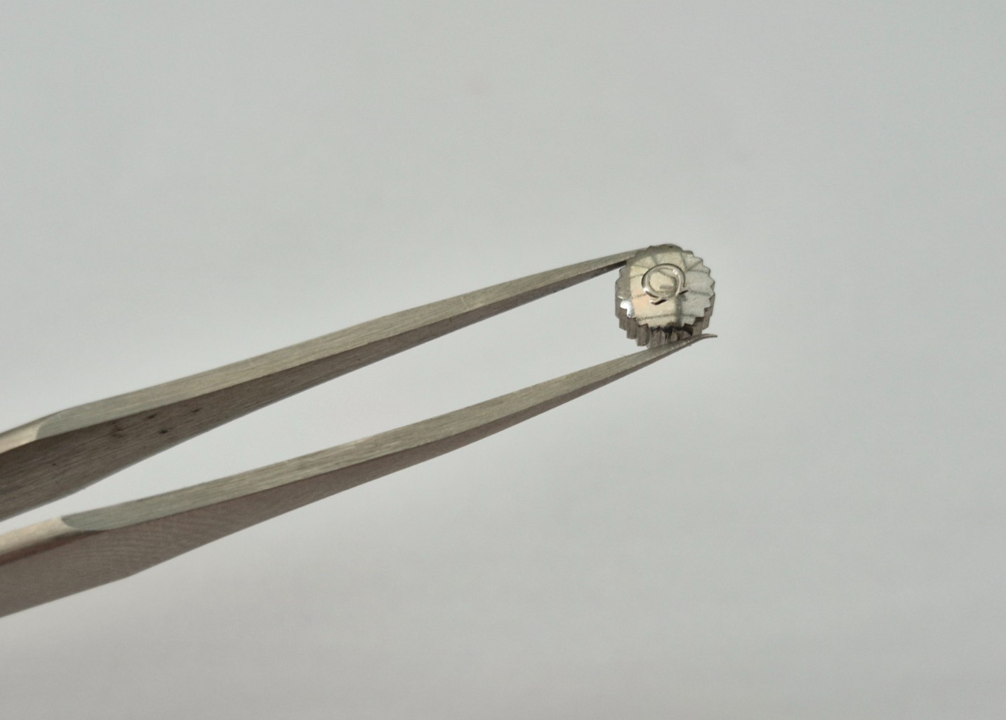 Genuine Omega 5.5mm x 3.5mm Steel Crown – Very Good Condition