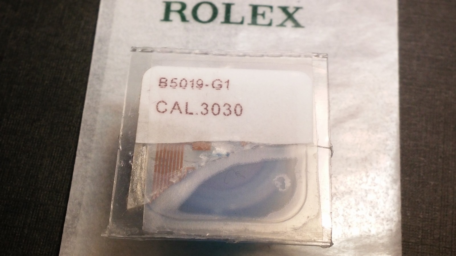 New Genuine Rolex 3030 5019, 3035 5019 Balance Complete for watch repair/parts