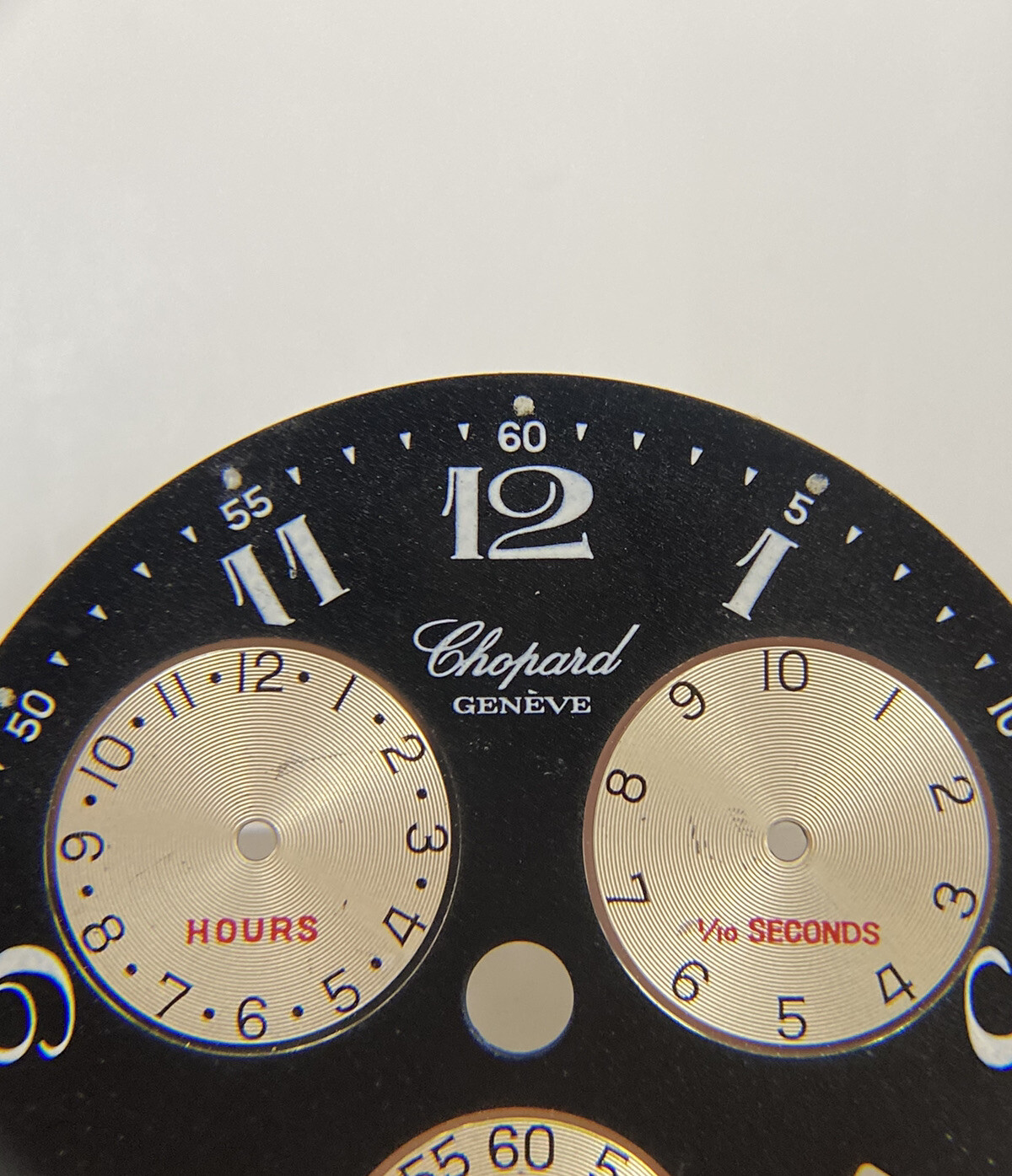 Genuine Chopard Geneve 1000 Mille Miglia Chrono 1995 Black 32.5mm Dial Ref: 8271