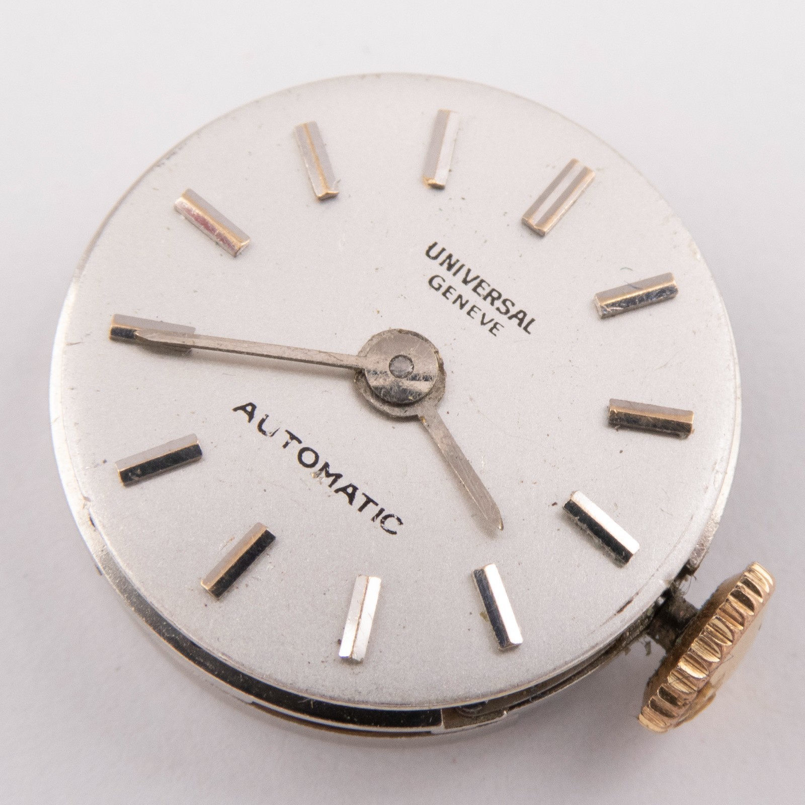 Vintage Universal Geneve Caliber 24 17-Jewel Automatic Wristwatch Movement, Runs