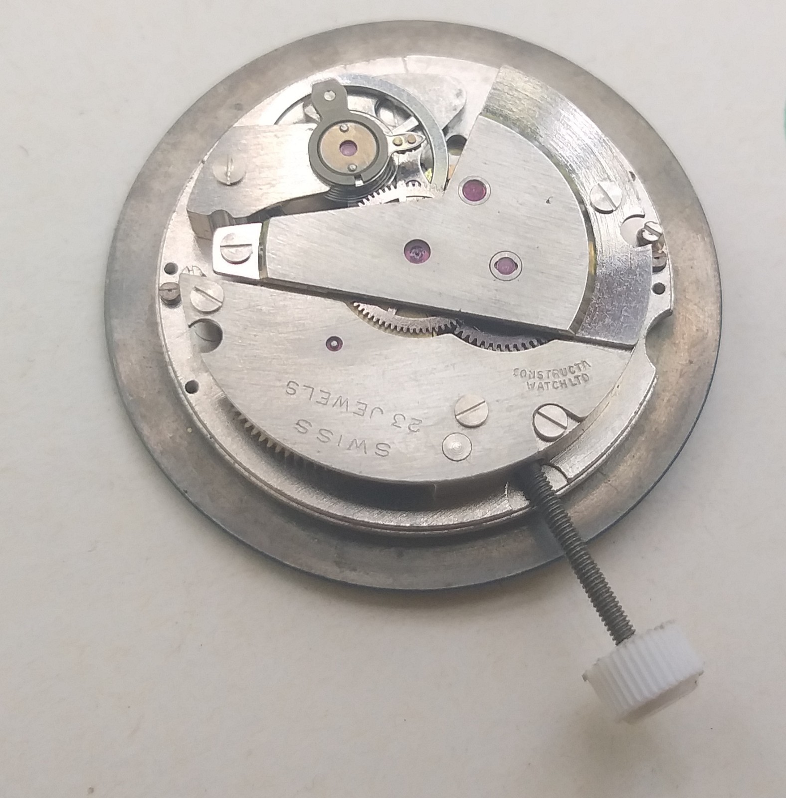Bettlach EB cal. 8024 Unfinished Vintage Swiss Watch Project Lot New Old Stock