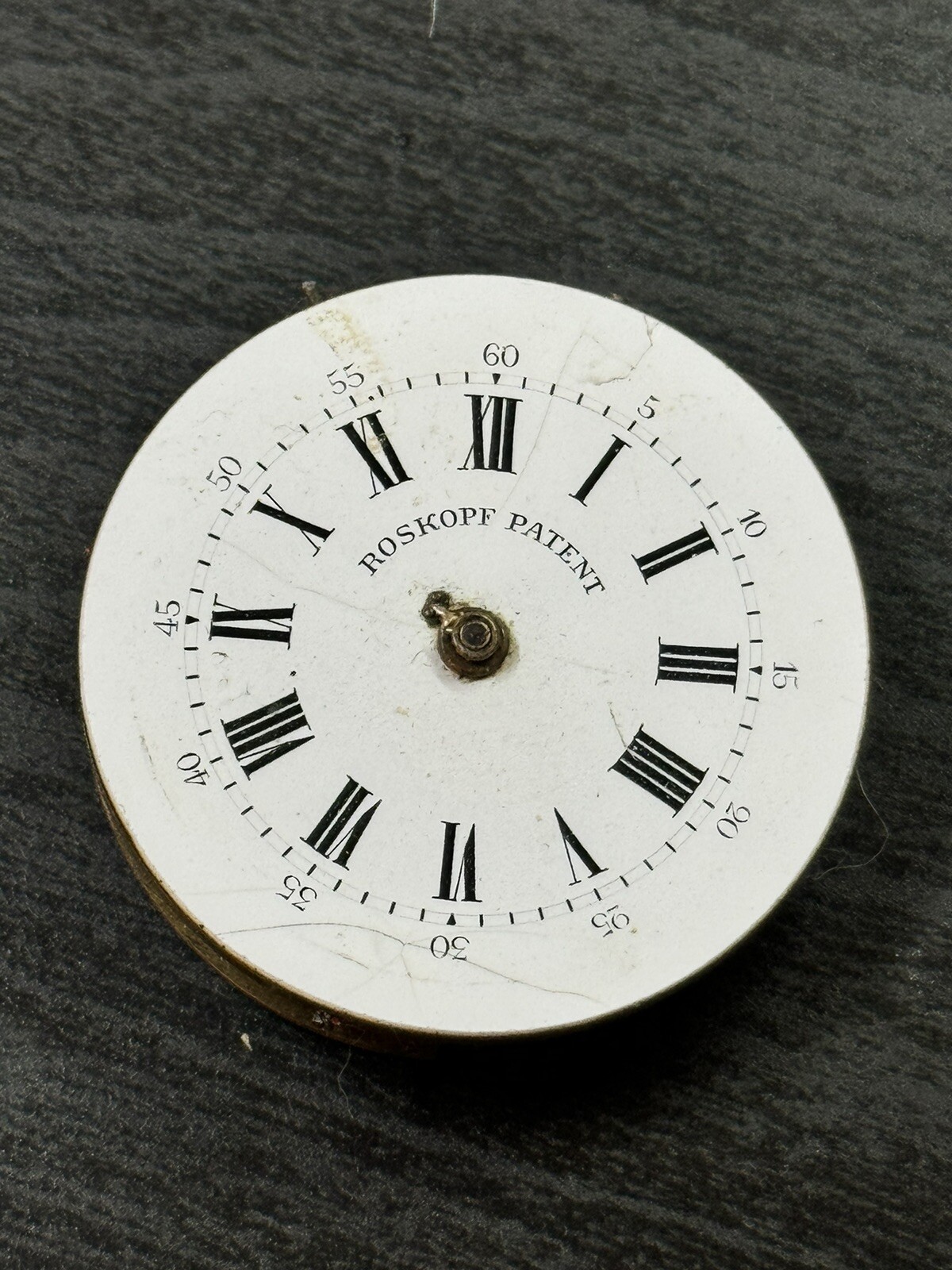 Vintage Roskopf Patent Pocket Watch Movement Size 18s For Parts (PW216)