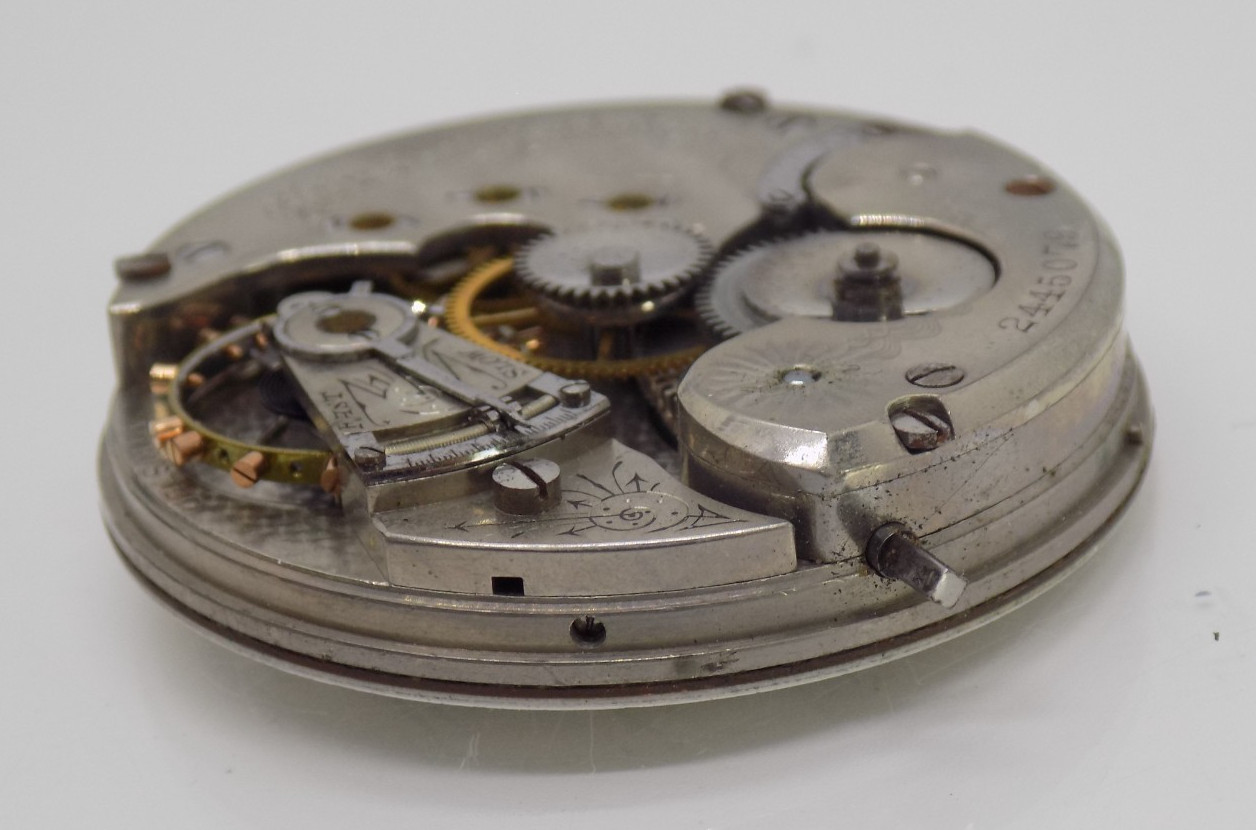 1887 RARE Elgin LADY FACE 15J Grade 50 Model 1 16s Class 17 Pocket Watch Moveme