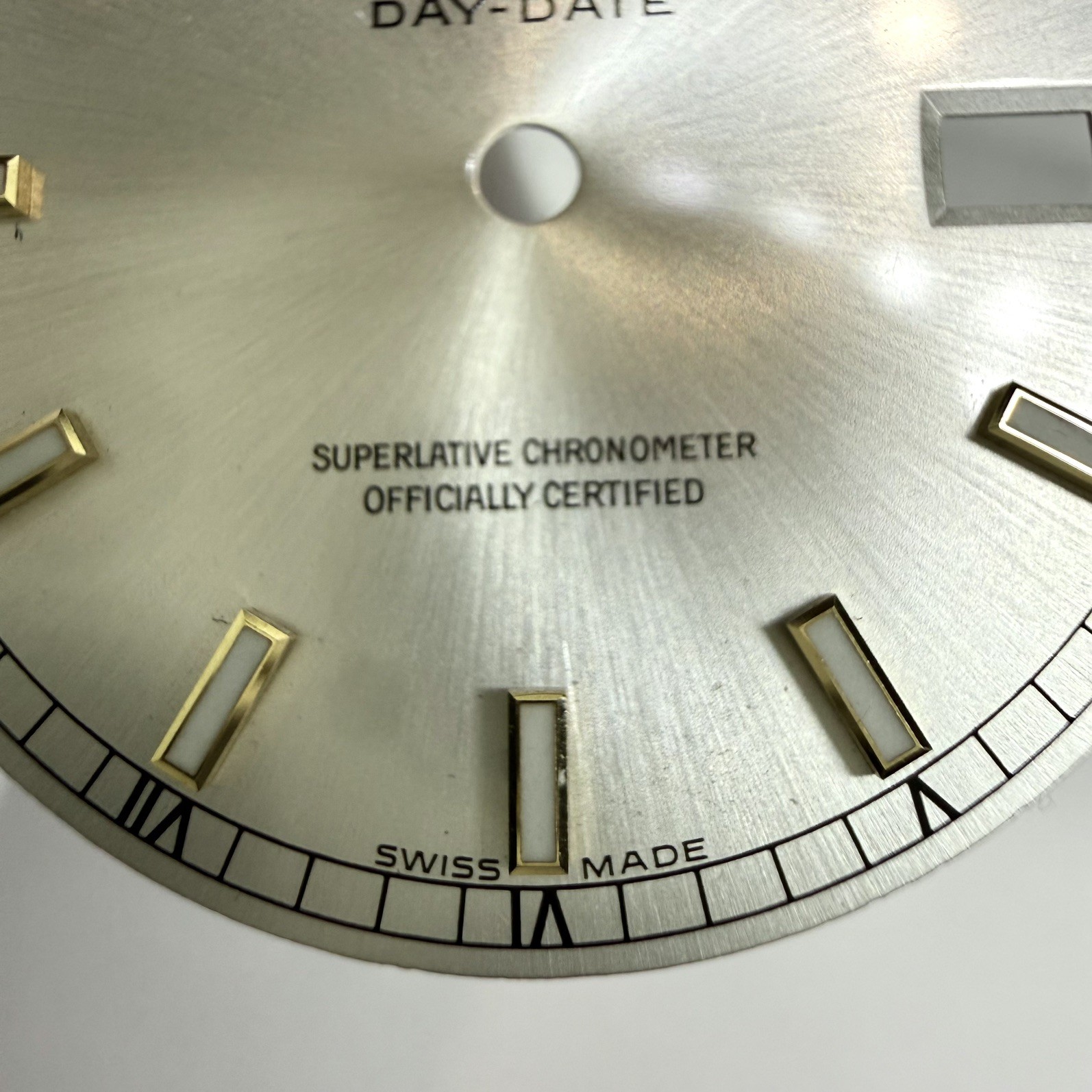 Rolex Day Date Dial 118238 Champagne Dial Super-Luminova – Original