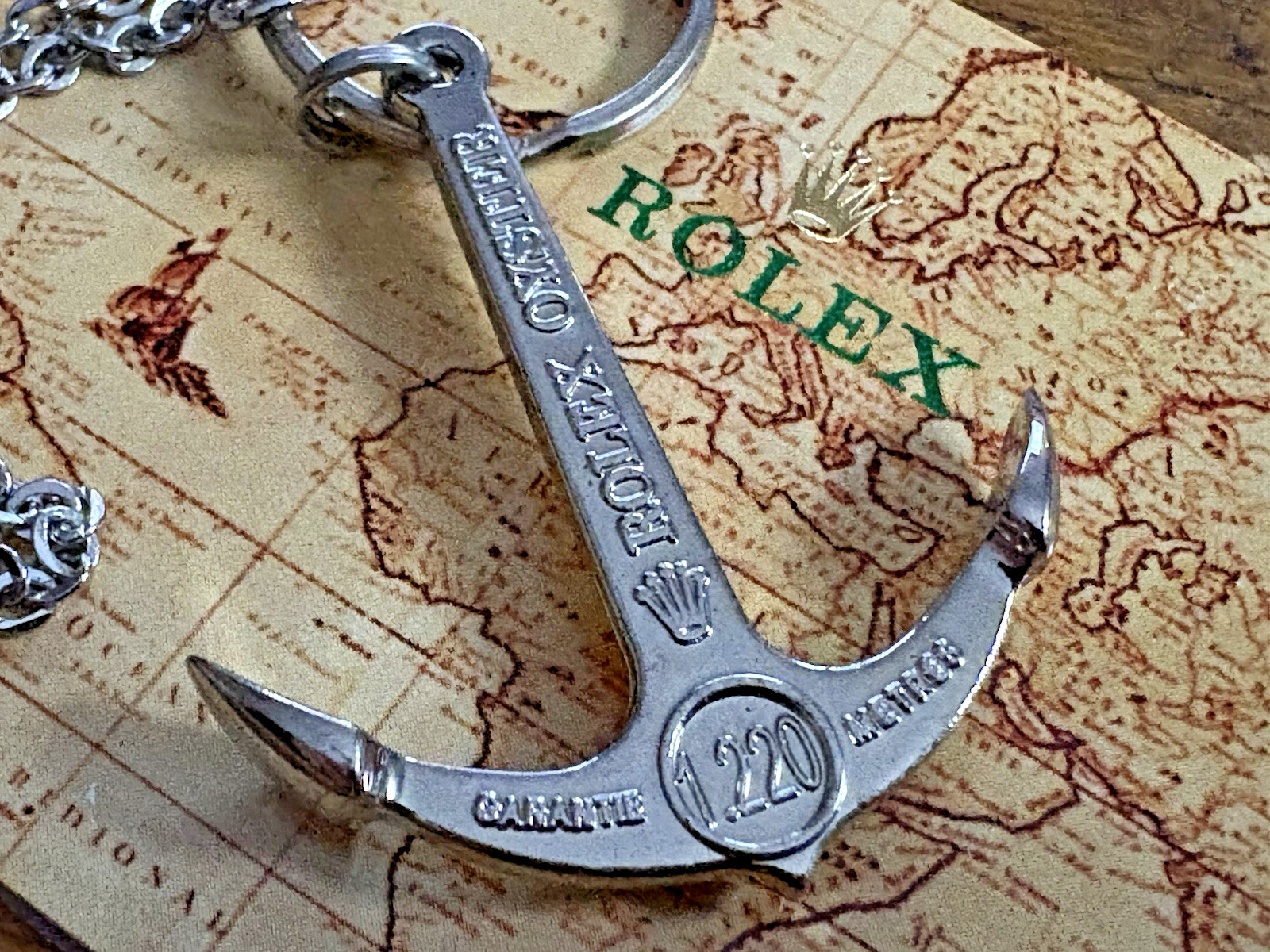 ROLEX SEA DWELLER Anchor 1220 Metres 4000 Ft 16600 16660 TRIPLE SIX SEADWELLER