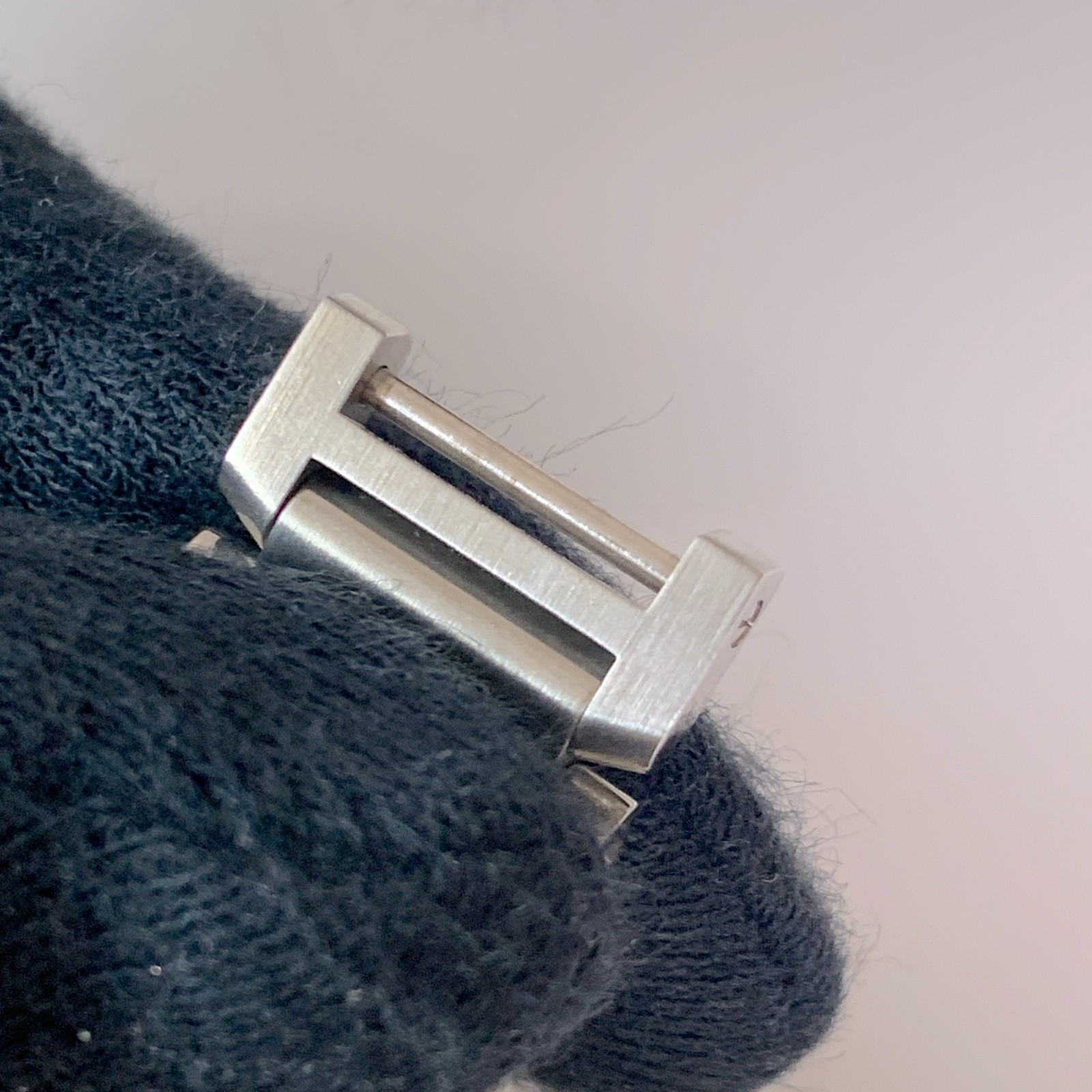 Genuine Cartier Tank Francaise 14.5mm 3P Link Watch Band Bracelet SS