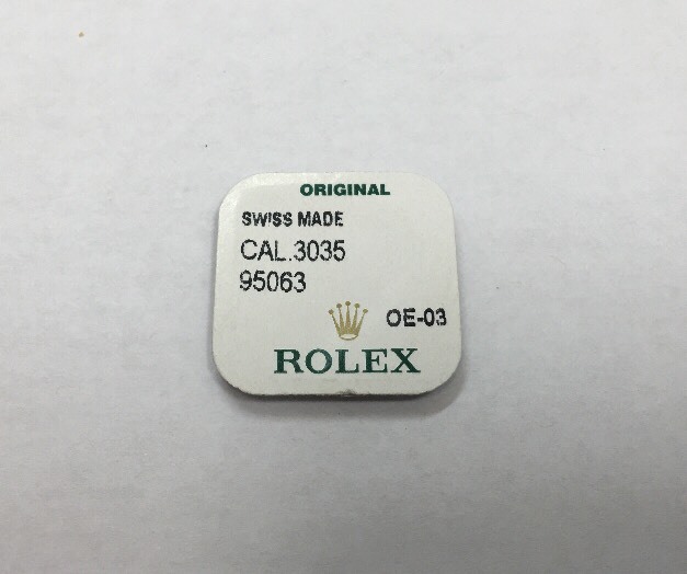 Original Factory Sealed Rolex Combined in-setting for Osc. Weight 3035-95063