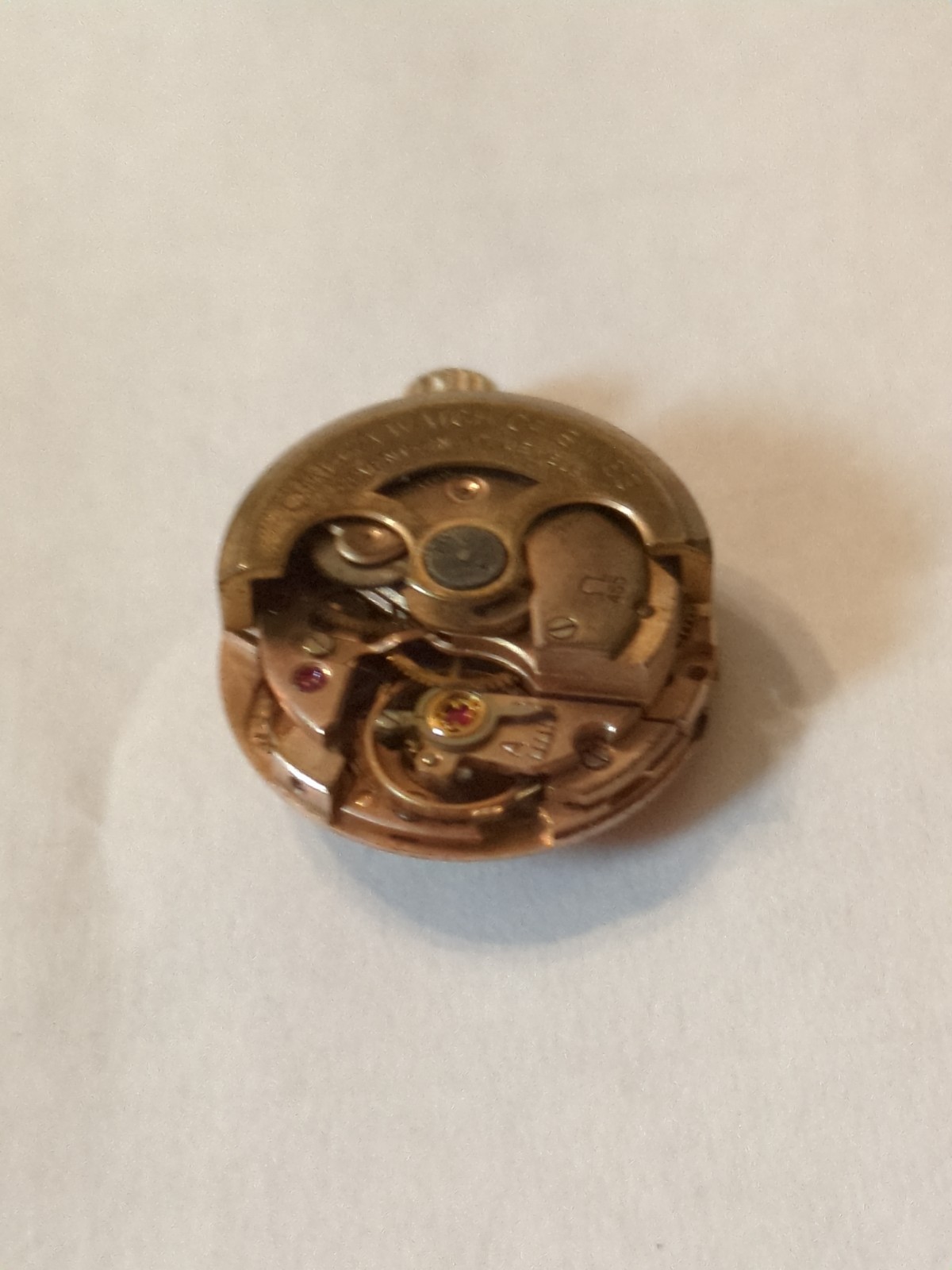 OMEGA AUTOMATIC MOVEMENT CAL 455 FOR OMEGA LADYMATIC WATCH 17 JEWELS- WORKING
