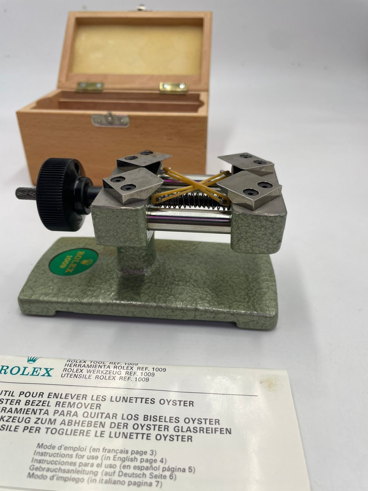 ROLEX REF. 1009, Oyster Bezel Remover, Cast Iron And Steel
