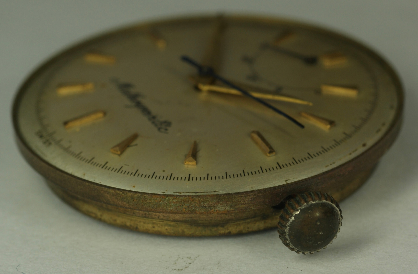Mathey-Tissot “Matheymatic” Power Reserve Watch Movement Dial Hands RUNNING