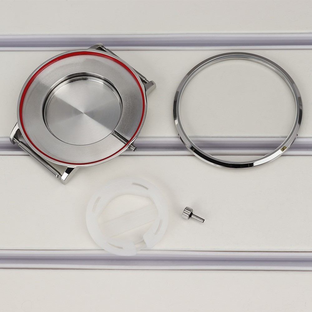40mm Fashion Watch Case Ultra Thin 10ATM 316L Stainless For Miyota GL20 Movement
