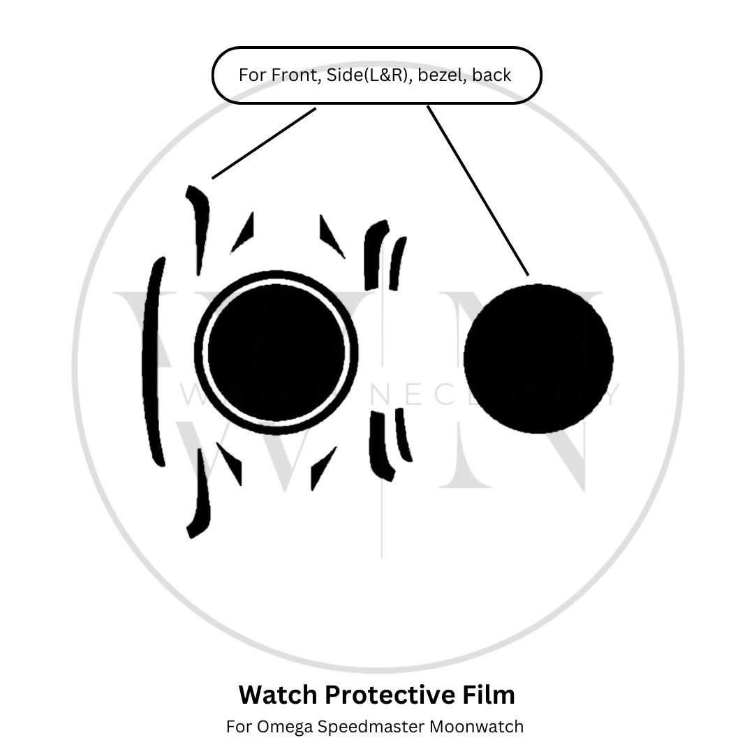 For OMEGA Speedmaster Moonwatch Watch Protective Film