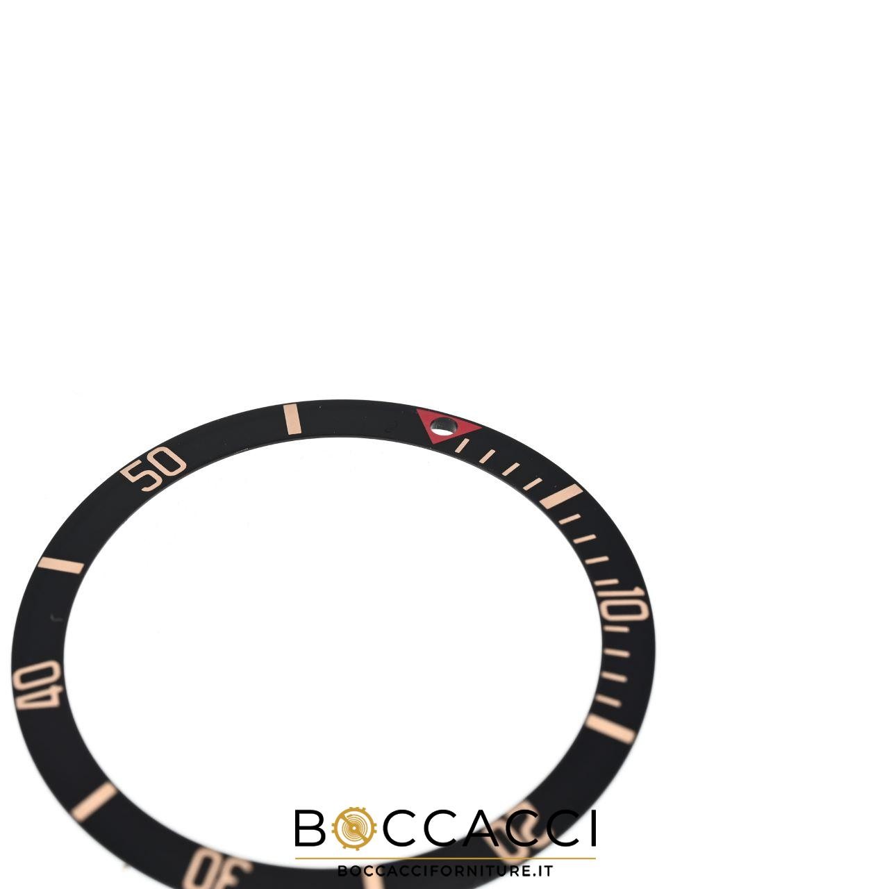 TUDOR Black Bezel Insert (Missing Dot) For Black Bay ref. 79030n (EXCELLENT S…