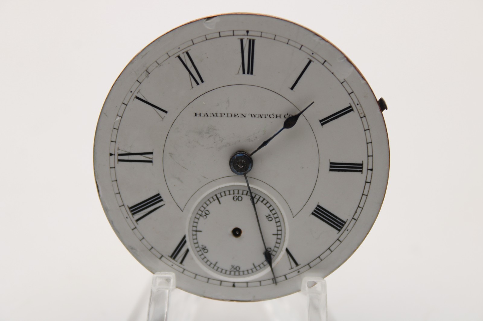 1887 HAMPDEN POCKET WATCH MOVEMENT 490783 GRADE: SPRINGFIELD 18s 7j (ED)