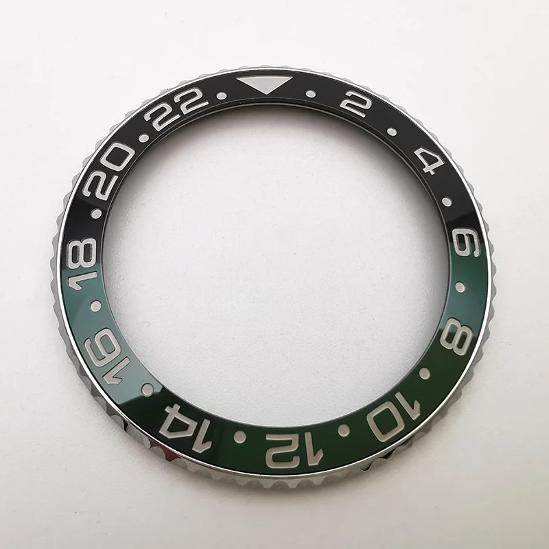 Ceramic Watch Bezel Insert Fits Rolex GMT Master II Sprite 126720VTNR