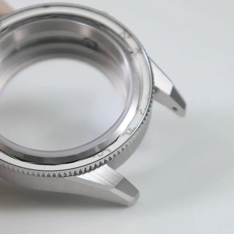 DS 38mm CTZ Case 38×30.6mm SKX007 Bezel One-way Rotating Sapphire AR NH35/8 NH34