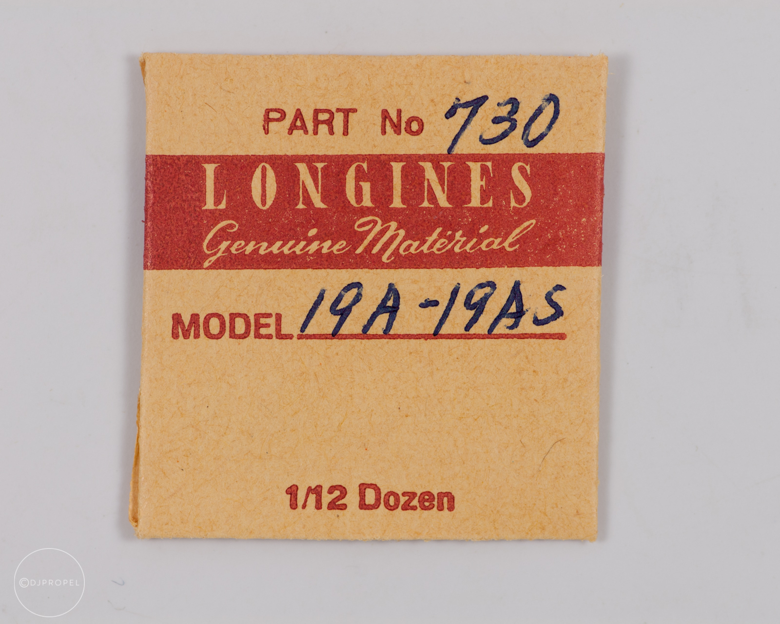 Longines Genuine Material Part #730 Roller Table for 19A/AS