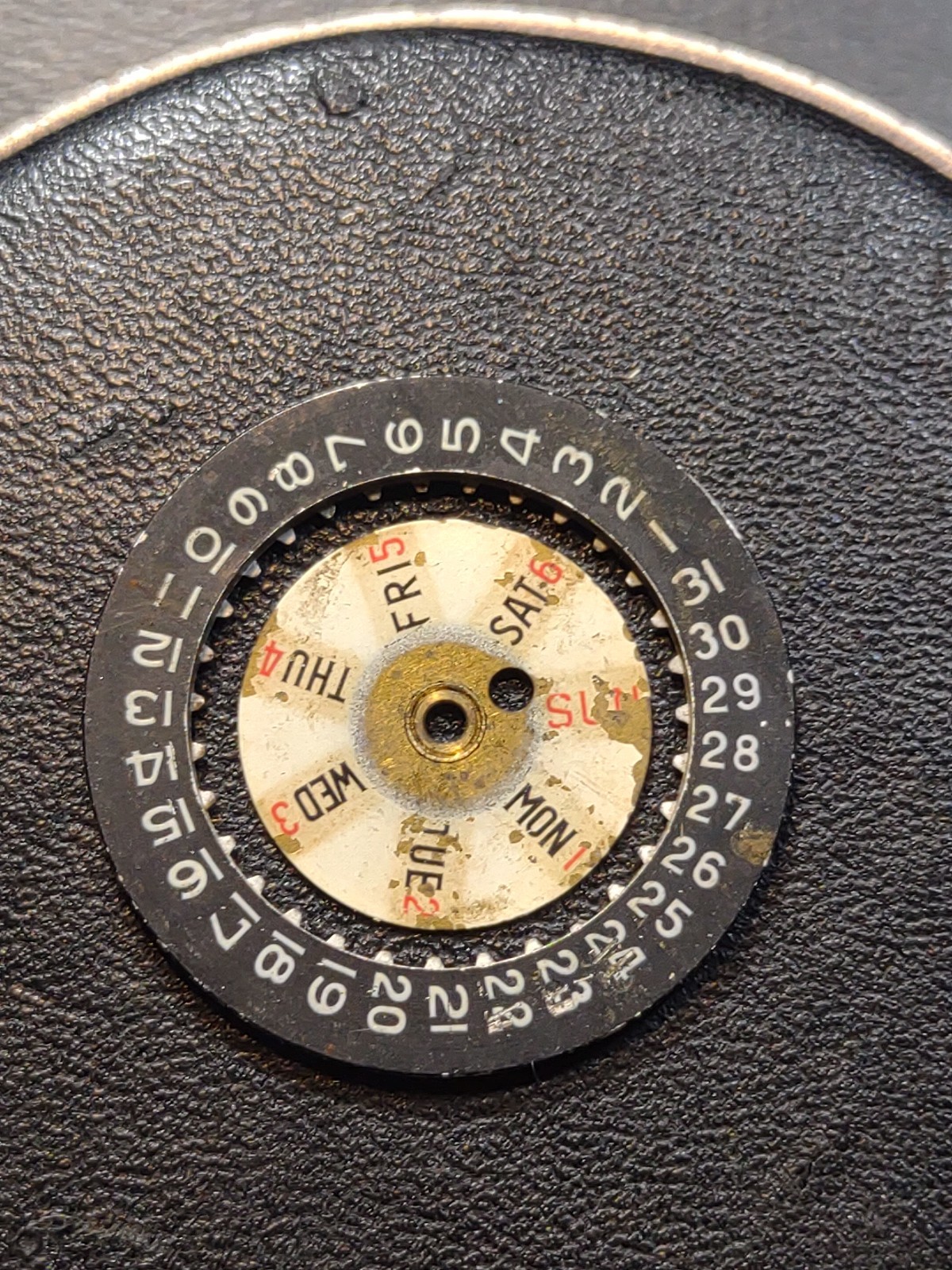Enicar Date And Day Wheels For Movement AR167
