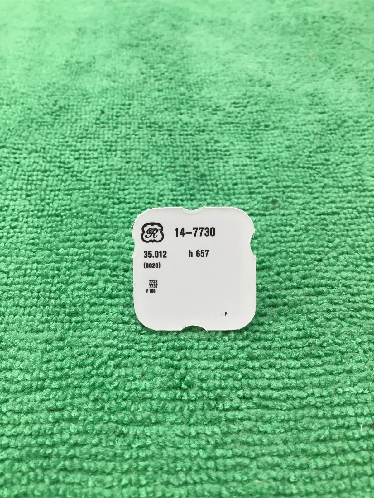 Valjoux 7730 Watch Part 8020 h657, X2878