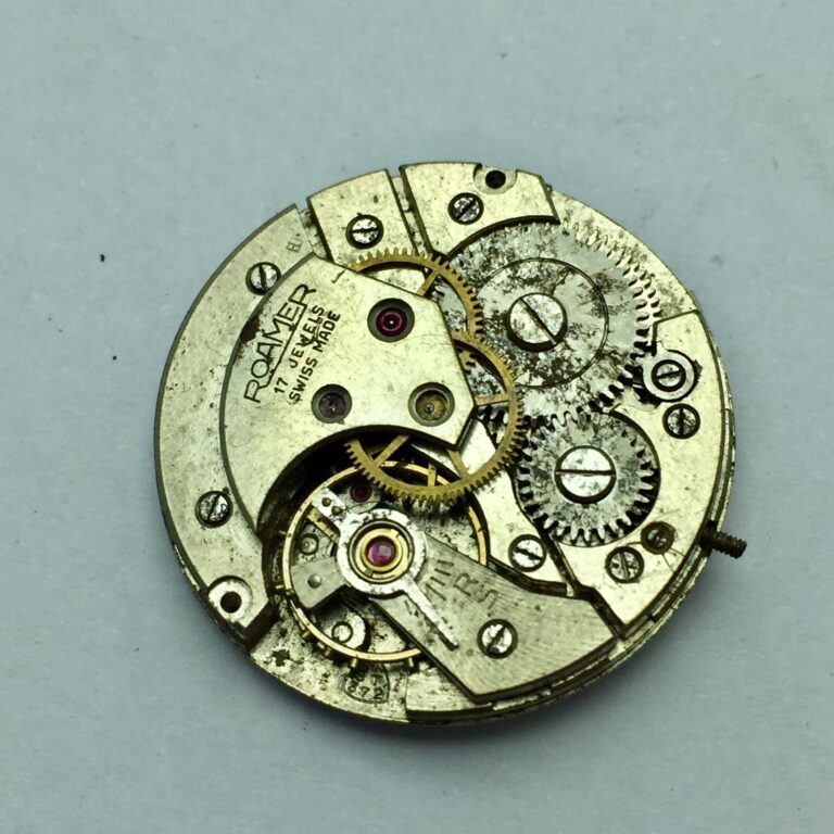 Roamer MST 372 Manual Winding Vintage Watch Movement
