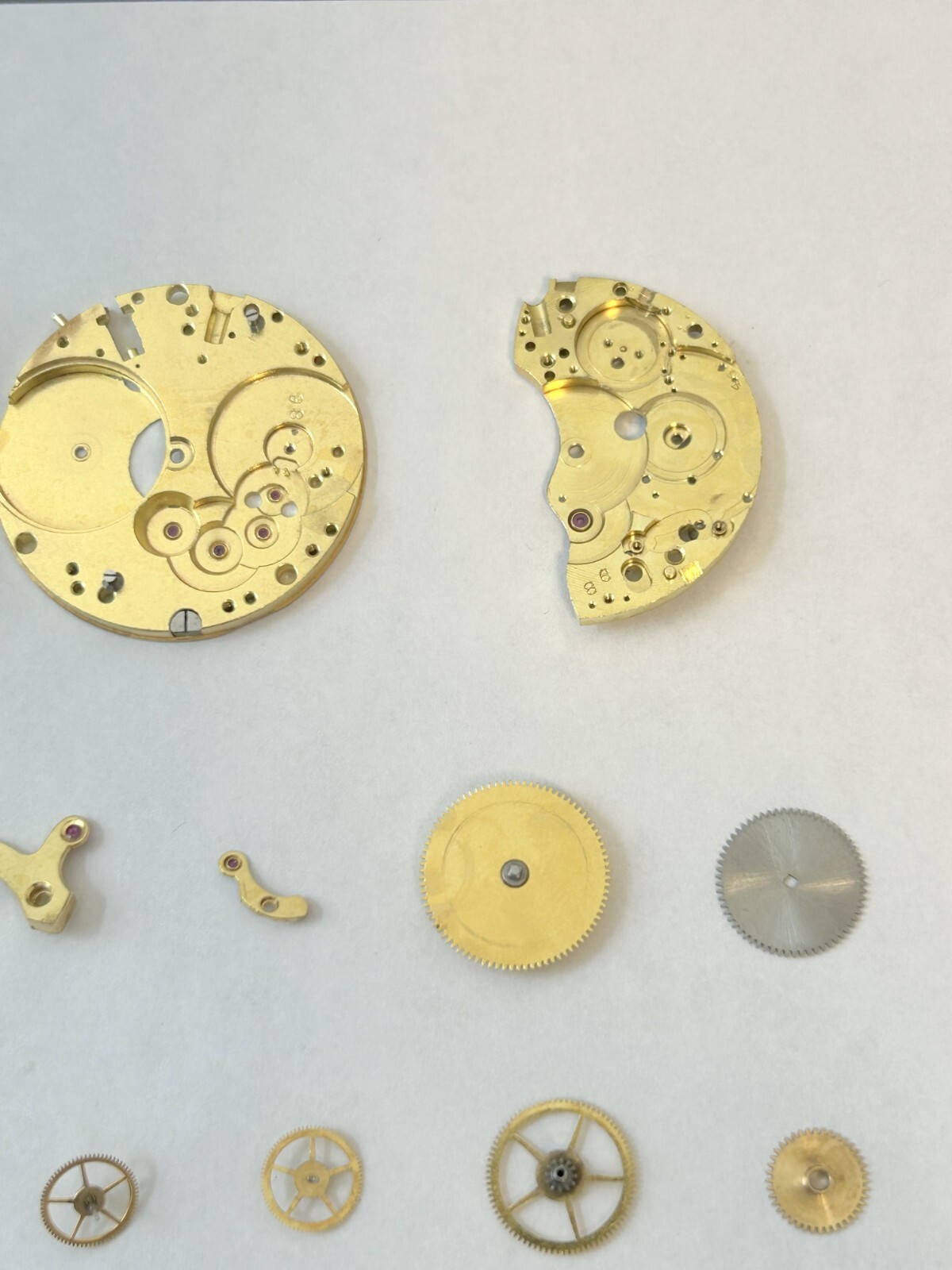 Landeron Monopusher Chronograph Watch Movement Parts Cal 2 3 15 Dial Hands Sub